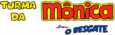 Turma da Monica em O Resgate logo for Sega Master System